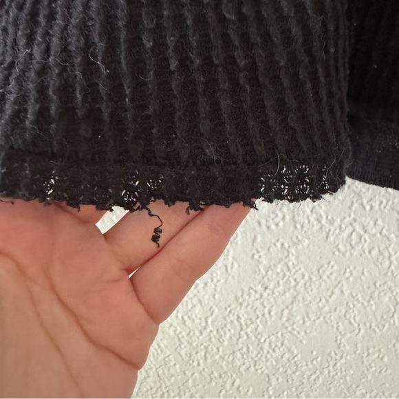 Out from Under Jojo oversized thermal cardigan tee - Picture 6 of 9